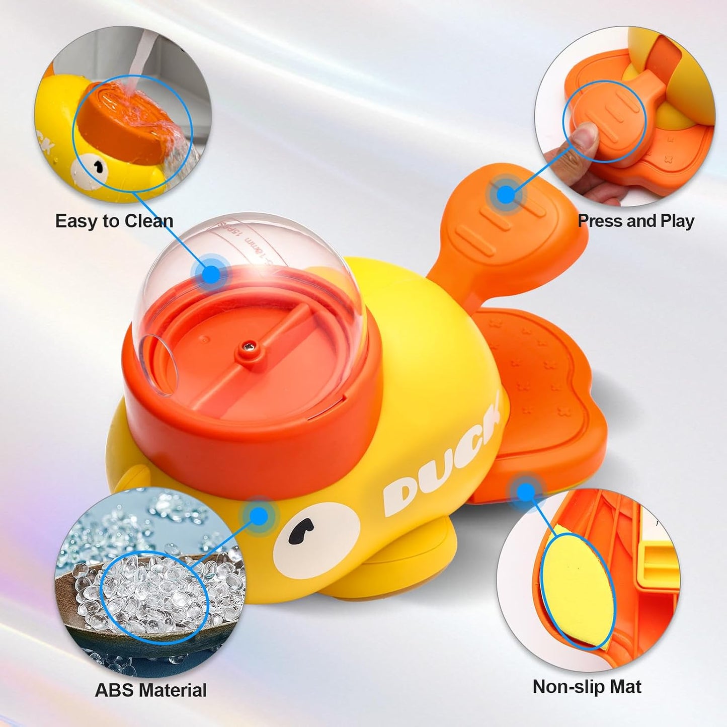 Engaging Duck-Shaped Dog Treat Dispenser Toy | Interactive Slow Feeder Puzzle for Dogs & Cats - Fun, Mental Stimulation, and Healthy Eating!