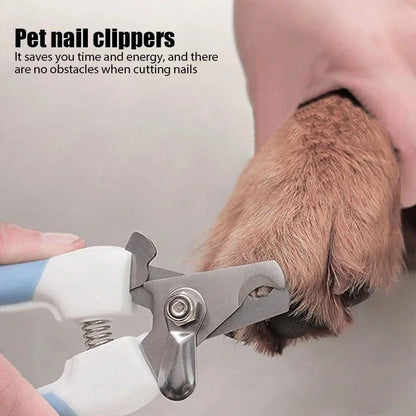 Professional Pet Nail Clippers for Dogs, Cats, and Small Animals - Safe, Sharp, and Easy to Use Grooming Tool