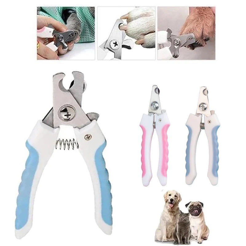 Professional Pet Nail Clippers for Dogs, Cats, and Small Animals - Safe, Sharp, and Easy to Use Grooming Tool